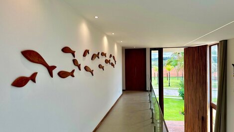 House with SEA and LAKE View in Alphaville Guarajuba