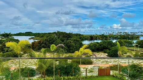 House with SEA and LAKE View in Alphaville Guarajuba