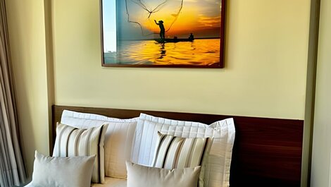 Sea View Apartment in Alphaville, Guarajuba