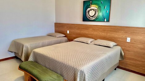 House with SEA and LAKE View in Alphaville Guarajuba