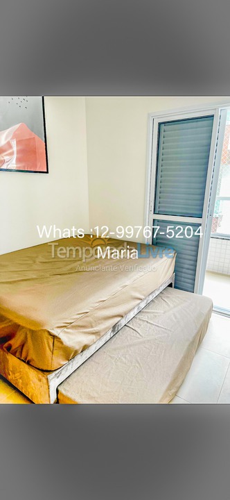 Apartment for vacation rental in Ubatuba (Toninhas)