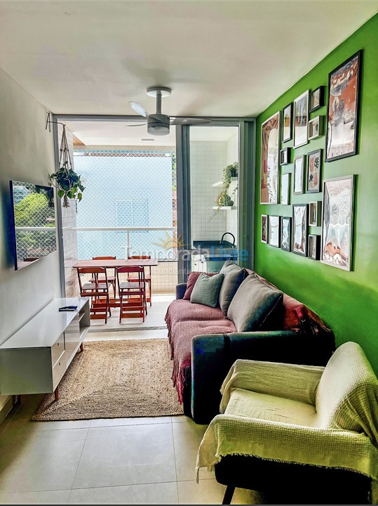 Apartment for vacation rental in Ubatuba (Toninhas)