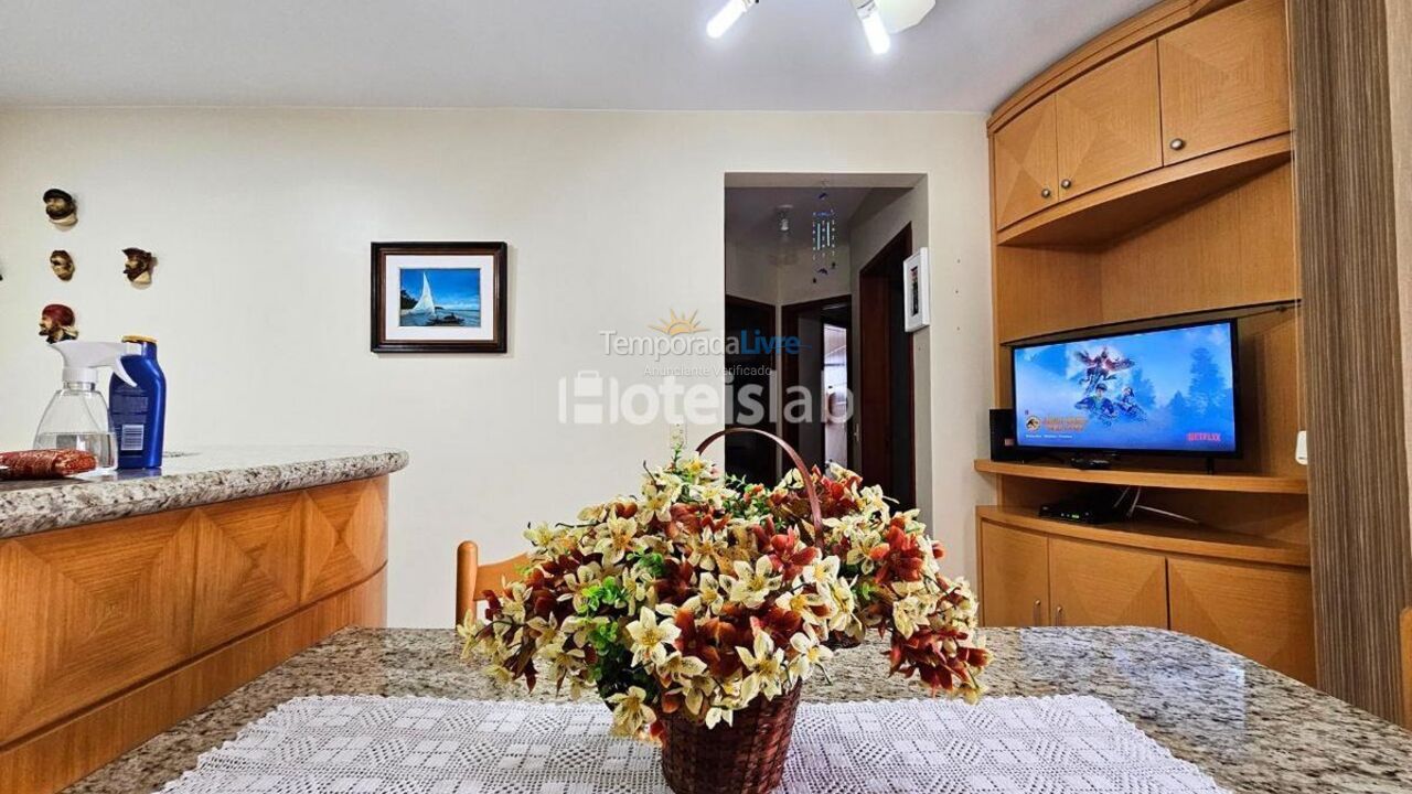Apartamento para aluguel de temporada em Florianopolis (Canasvieiras)