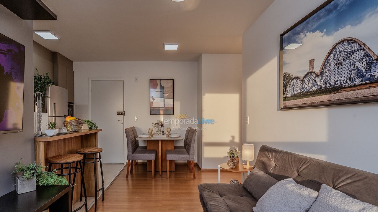 Apartamento para aluguel de temporada em Belo Horizonte (Santa Maria)