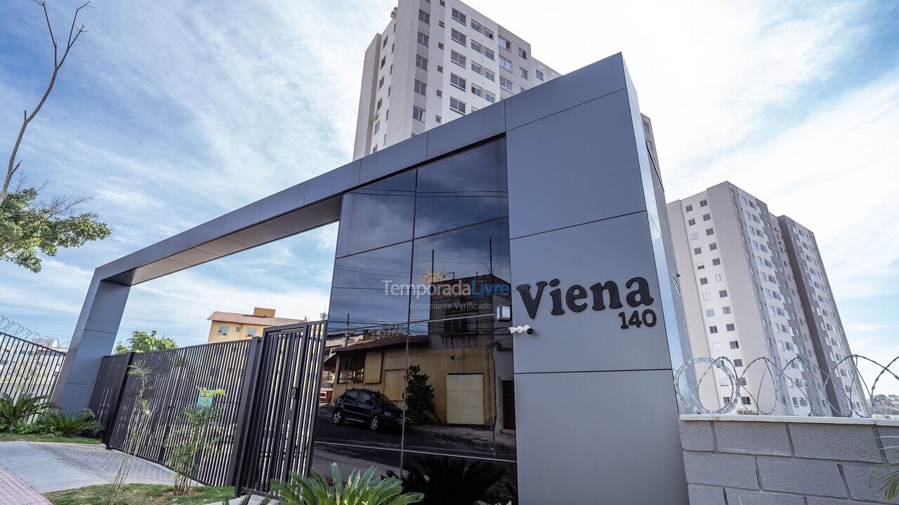 Apartamento para aluguel de temporada em Belo Horizonte (Santa Maria)