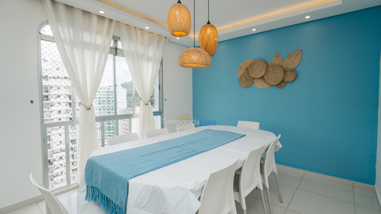 Apartamento para alquiler de vacaciones em Guarujá (Pitangueiras)