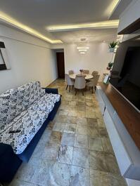 3qts com churrasqueira praia do morro