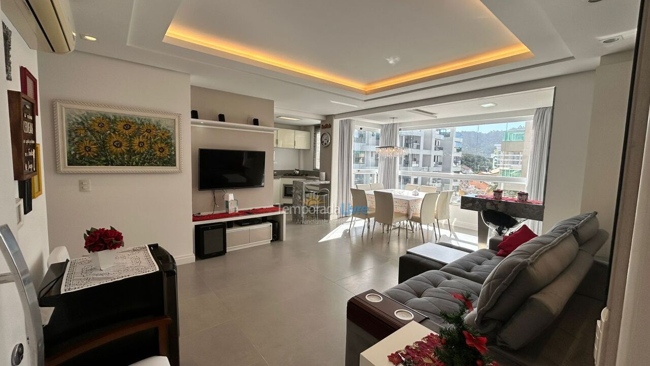 Apartamento para alquiler de vacaciones em Governador Celso Ramos (Praia de Palmas)