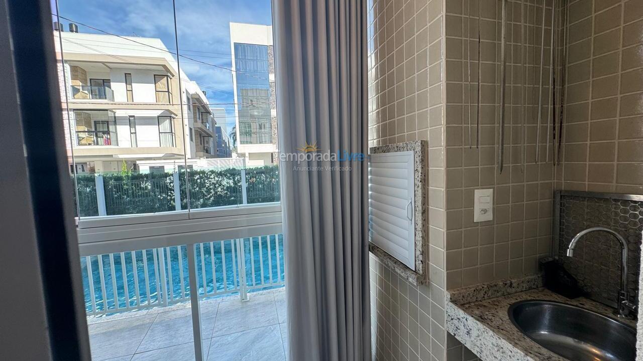 Apartamento para aluguel de temporada em Governador Celso Ramos (Praia de Palmas)