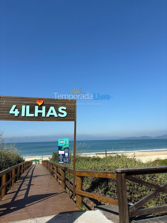 Apartamento para aluguel de temporada em Bombinhas (Praia de Quatro Ilhas)