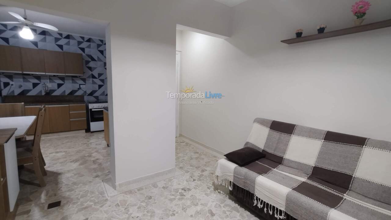 Apartamento para aluguel de temporada em Santos (Gonzaga)