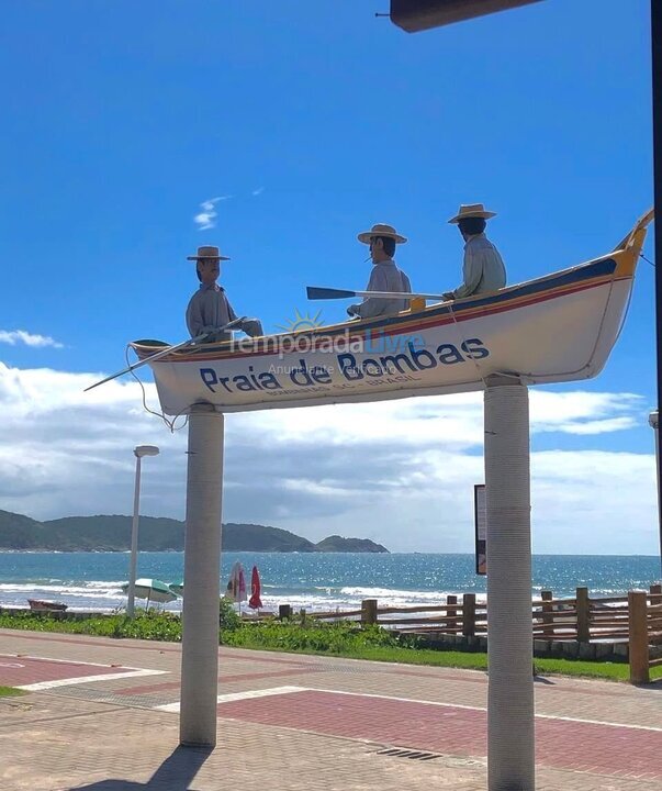 Apartamento para alquiler de vacaciones em Bombinhas (Praia de Bombas)