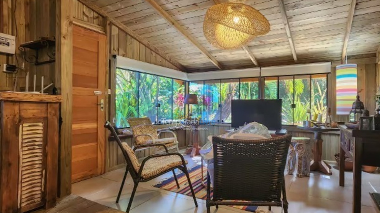 House for vacation rental in Garopaba (Praia do Siriu)