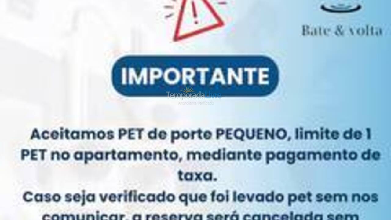 Apartamento para aluguel de temporada em Bertioga (Centro)