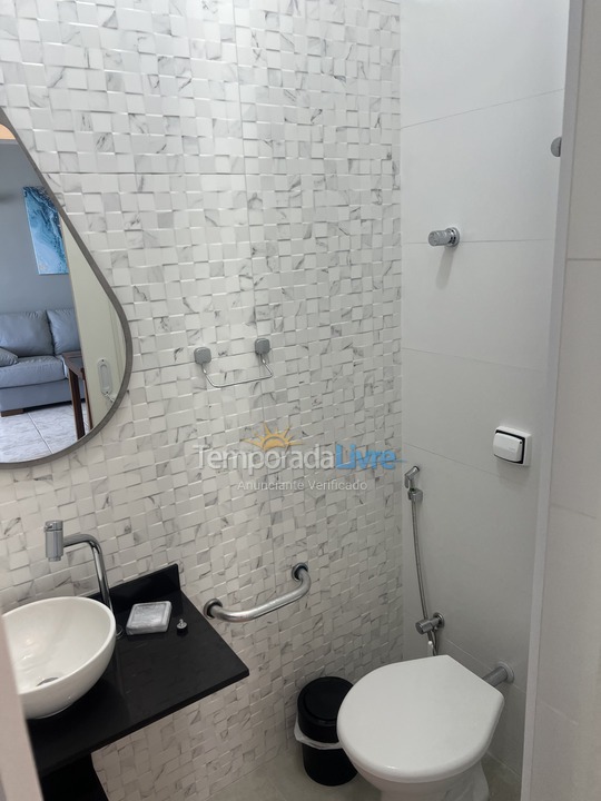 Apartamento para aluguel de temporada em Santos (Embare)