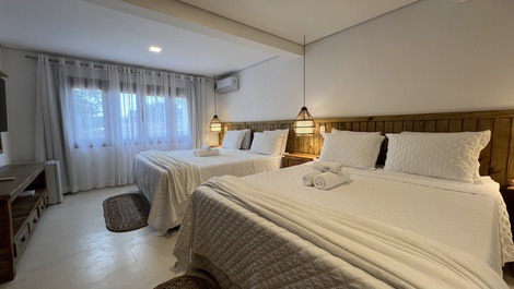 Suíte para 4 pessoas na Mucugê