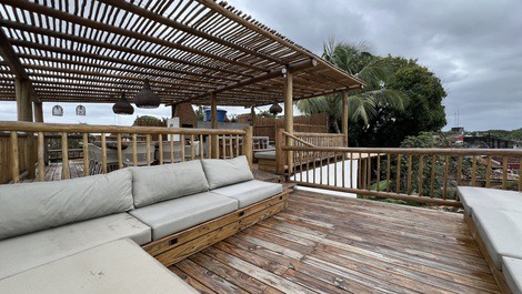 Suíte para 4 pessoas na Mucugê