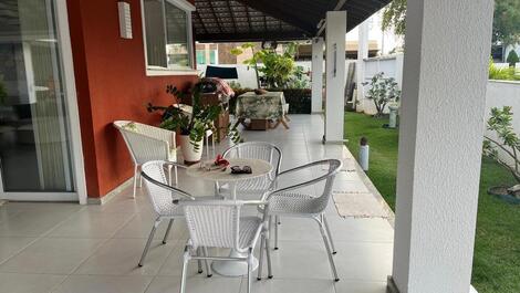 House by the river and next to the sea located in a condominium, Camaçari