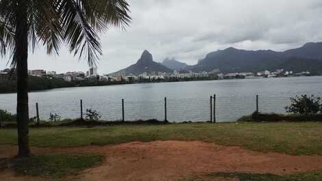 Vista da lagoa rodrigo de freitas