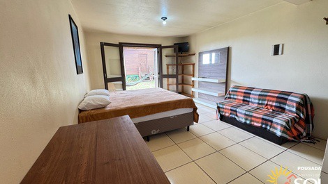 Ground floor loft-style apartment