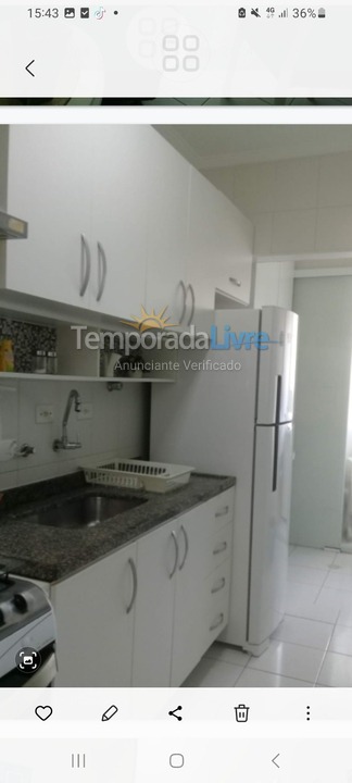 Apartamento para aluguel de temporada em Guarujá (Astúrias)