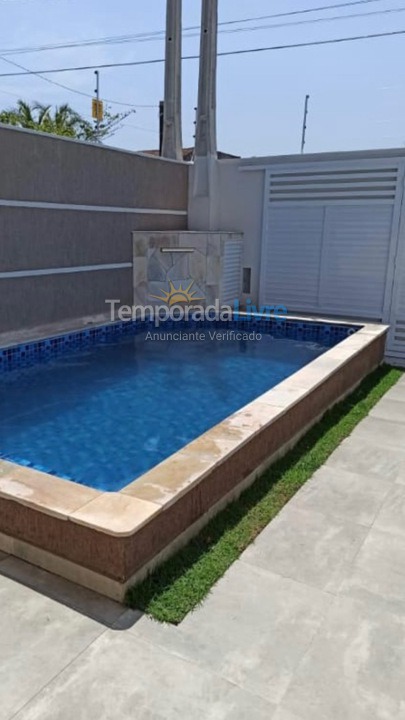 House for vacation rental in Itanhaém (Bopiranga)