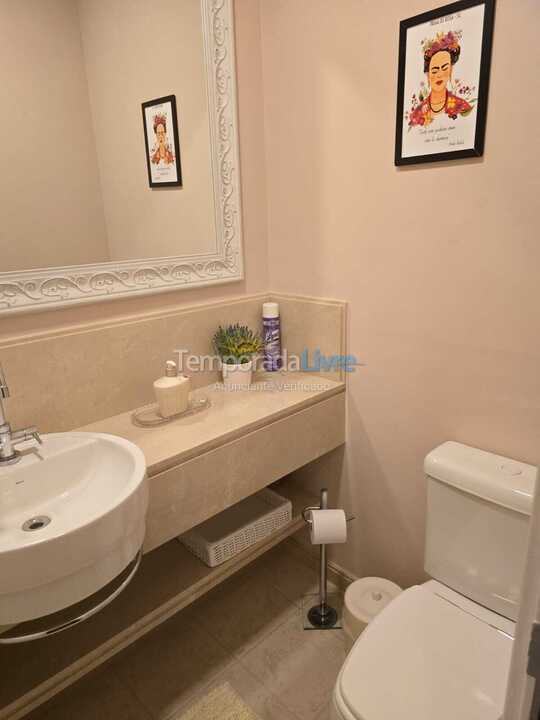 Apartamento para alquiler de vacaciones em Bertioga (Riviera de São Lourenço)