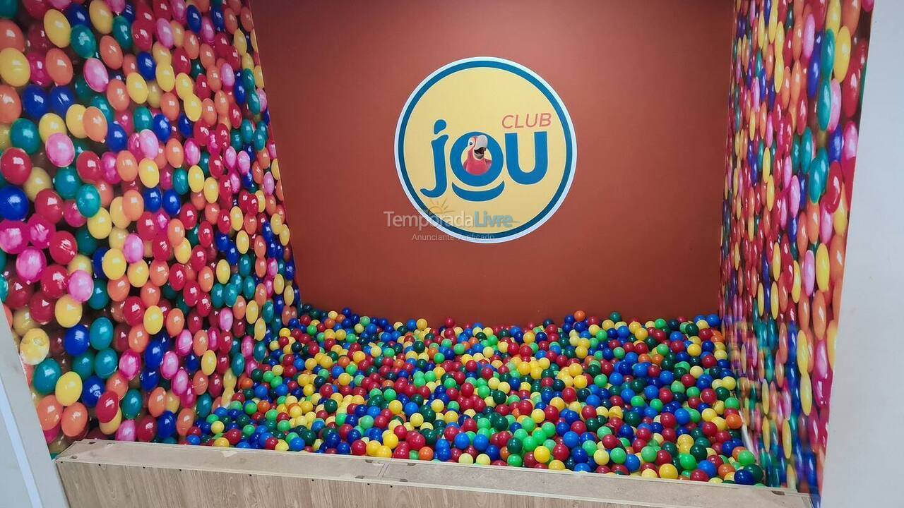 Apartamento para aluguel de temporada em Olímpia (Enjoy Solar das Aguas Resort)