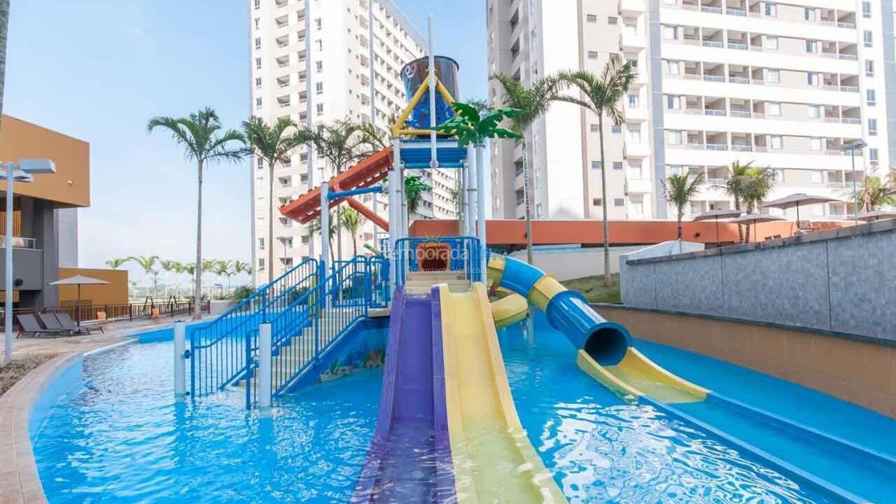 Apartamento para aluguel de temporada em Olímpia (Enjoy Solar das Aguas Resort)