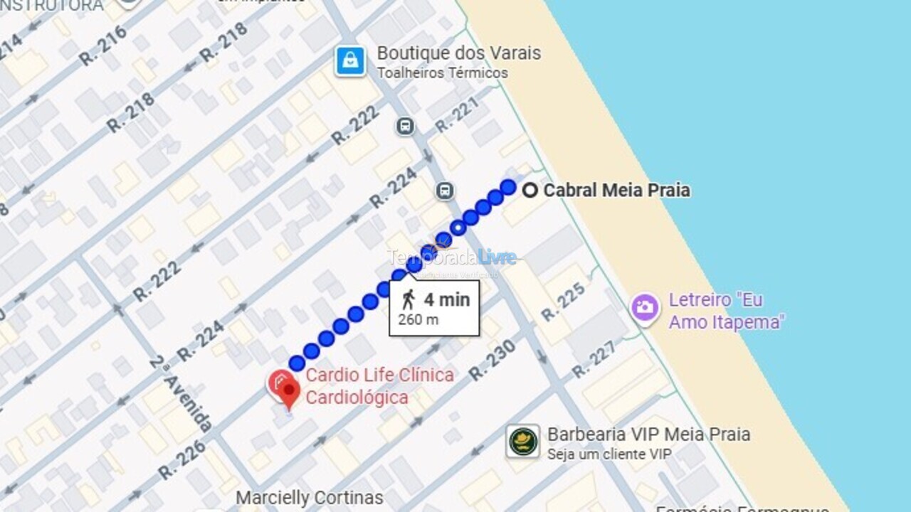 Apartamento para aluguel de temporada em Itapema (Andorinhas)