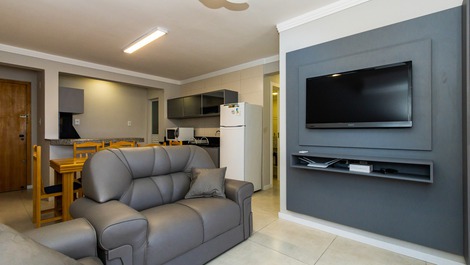 Apartamento 2 dormitórios para 6 pessoas - Praia de Canto Grande