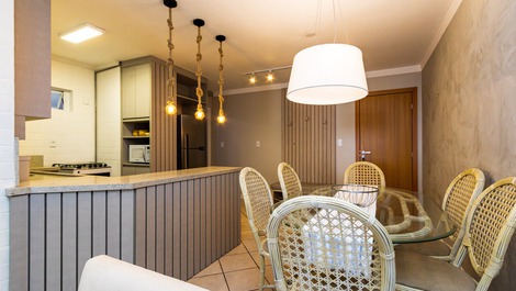 Apartamento de 2 habitaciones en Praia de Canto Grande