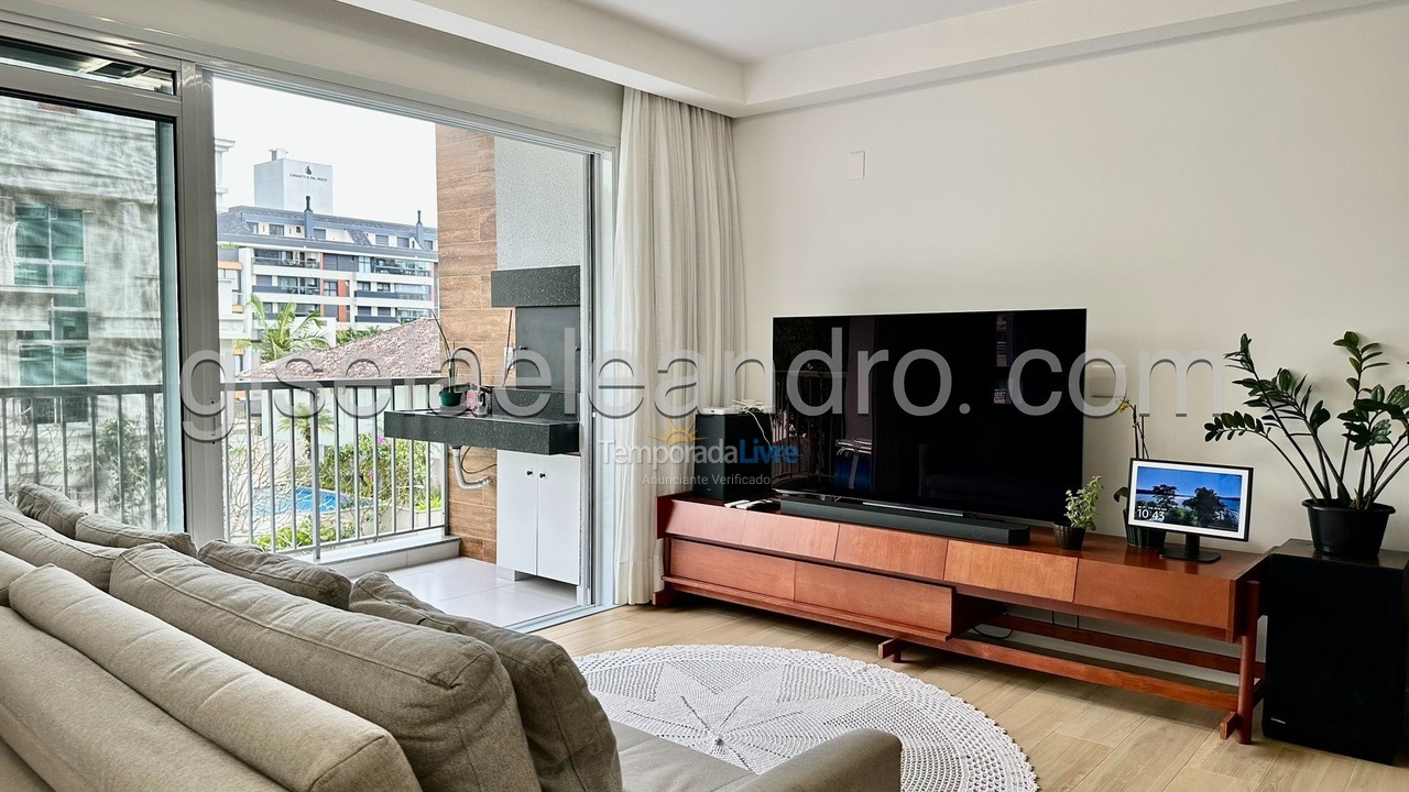 Apartment for vacation rental in Florianopolis (Jurerê Internacional)