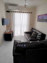 Apto P. das Toninhas, 7 pessoas, 150m da Praia, 2 Q- Ar Cond - Wi-Fi