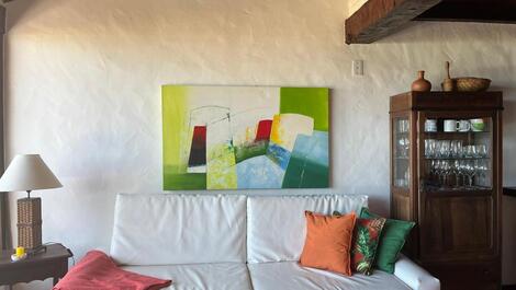 Sala com dois sofás