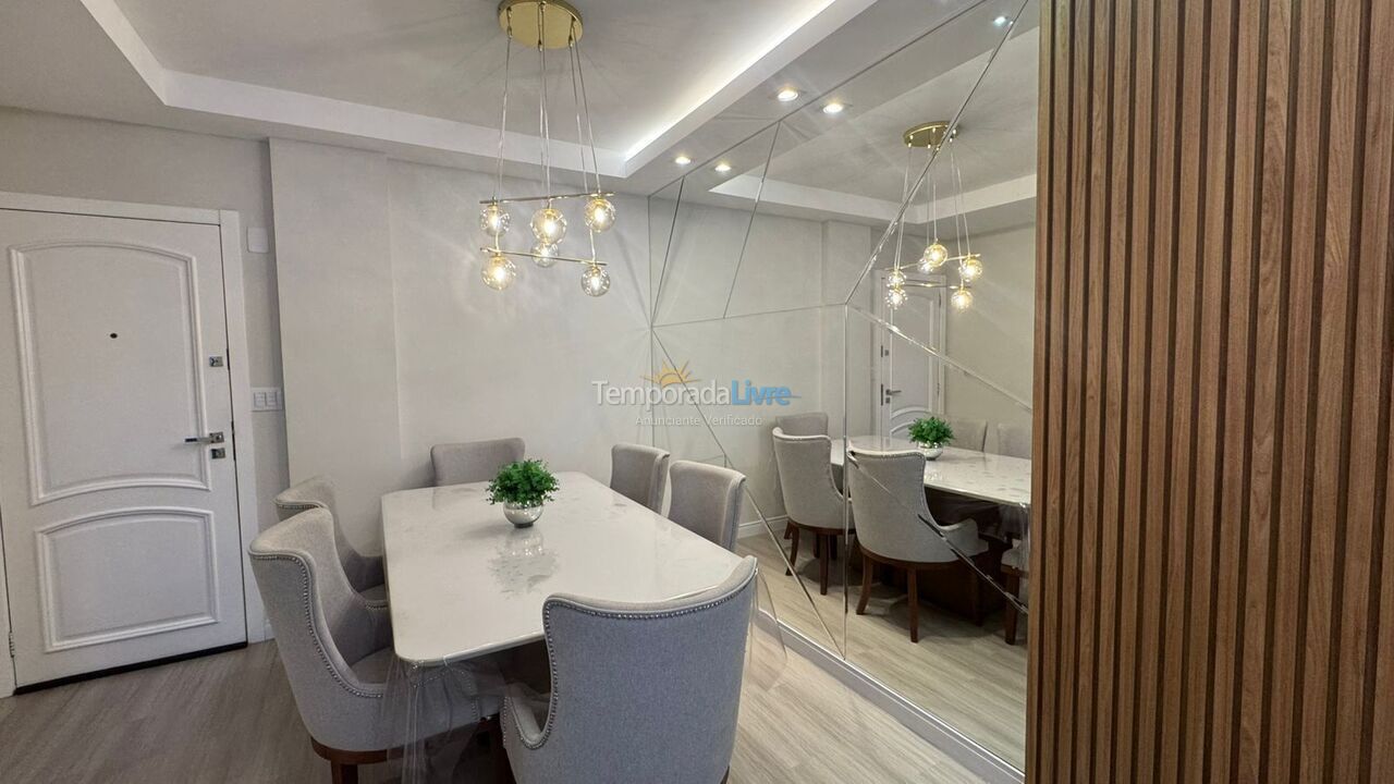 Apartment for vacation rental in Itapema (Meia Praia)