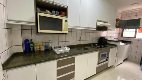 Apartamento PÉ na areia em Meia Praia