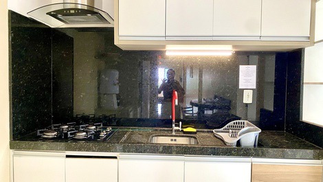 Apartamento com vista para o mar na Praia de Bombas