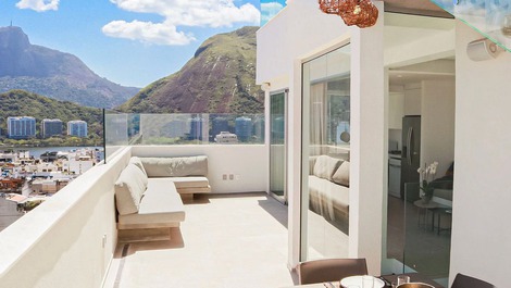 Cobertura de luxo com jacuzzi em Ipanema