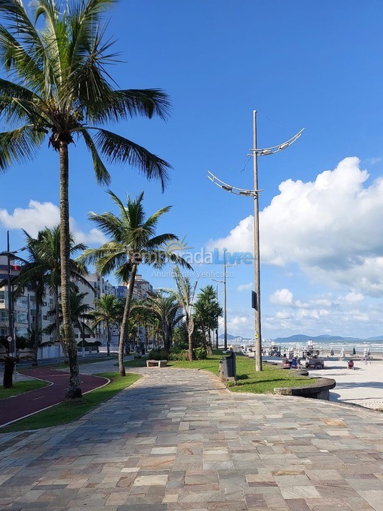 Apartamento para aluguel de temporada em Praia Grande (Praia do Caiçara)