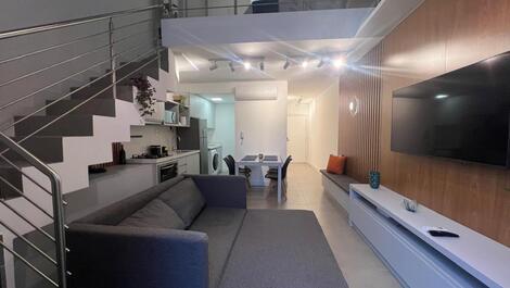 JURERÊ, 1 SUITE, APARTAMENTO DÚPLEX