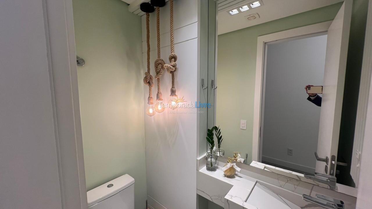 Apartamento para alquiler de vacaciones em Florianópolis (Jurere Tradicional)