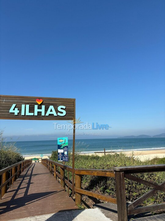 Apartment for vacation rental in Bombinhas (Praia de Bombas)