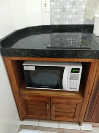 Fogão de indução e micro ondas