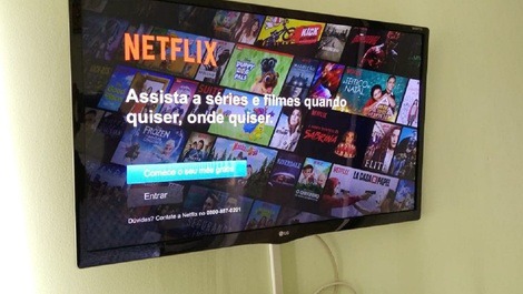 Smartv fica no quarto