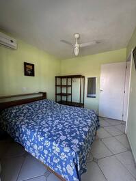 Visão de um quarto andar de baixo