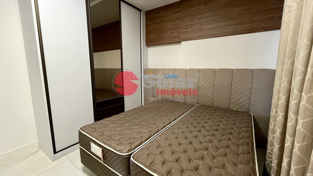 Apartamento para aluguel de temporada em Itapema (Meia Praia)