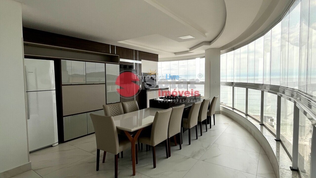 Apartamento para aluguel de temporada em Itapema (Meia Praia)