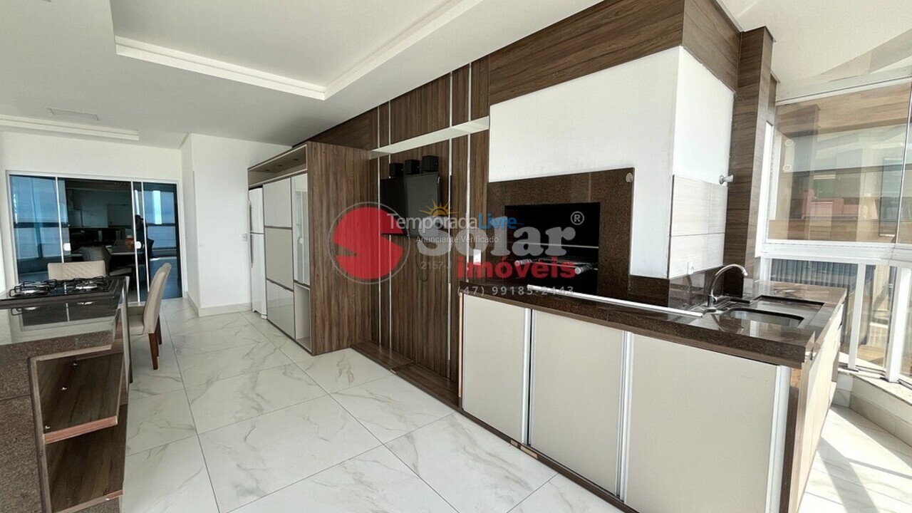 Apartamento para aluguel de temporada em Itapema (Meia Praia)