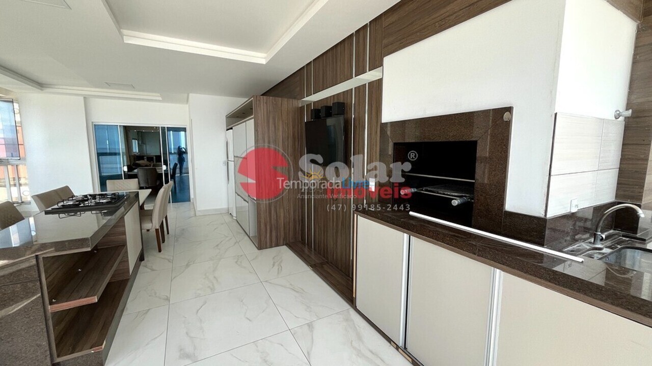 Apartamento para aluguel de temporada em Itapema (Meia Praia)